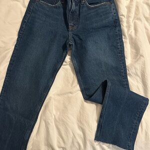 Abercrombie & Fitch Dark Blue Denim Jeans